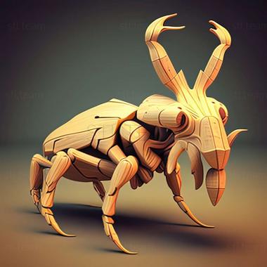 3D model Mesocarabus (STL)